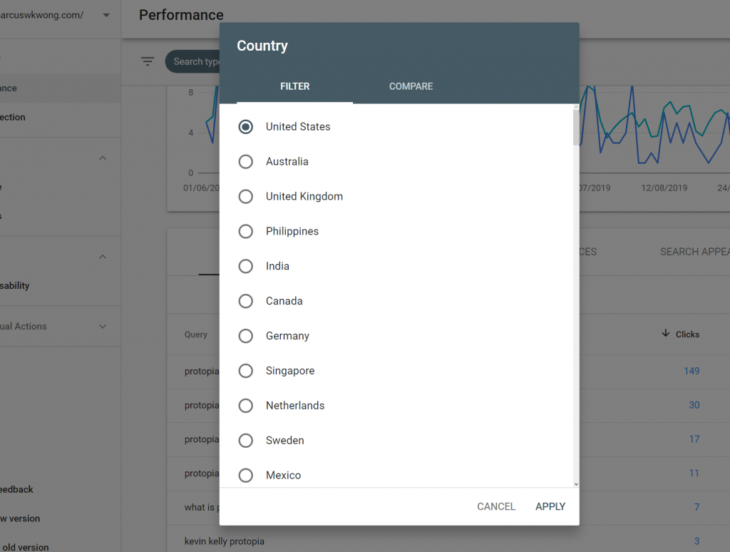 Google Search Console Data Guide-SEOReseller-Location