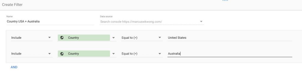 Google Search Console Data Guide-SEOReseller-Create Filter