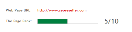 SEOReseller.com’s PageRank. Sites with PRs 5 or 6 already belong to the top 0.1% of websites.