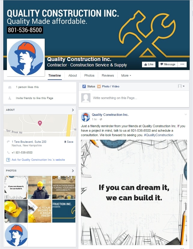 See the live Facebook Profile: Quality Construction Inc. Contractor · Construction Service & Supply See the live Facebook Profile: Quality Construction Inc. Contractor · Construction Service & Supply