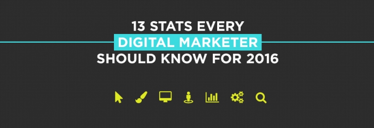 13 Stats Every Digital Marketer Should Know for 2016 [Video]