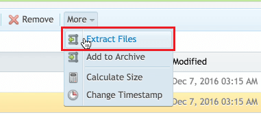 Method 4 - Extract File