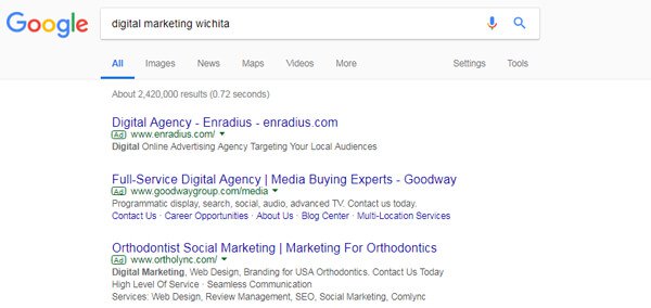 Google AdWords - Search Engine