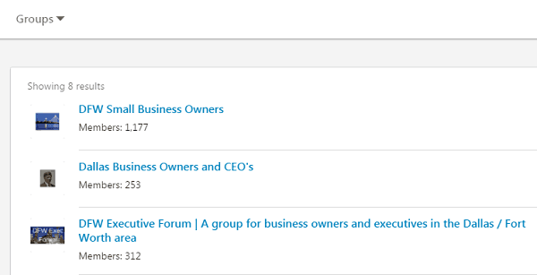 Small Business Groups - Generate Leads on LinkedIn