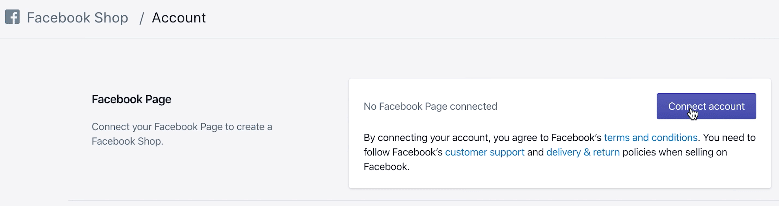 How to connect facebook to shopify