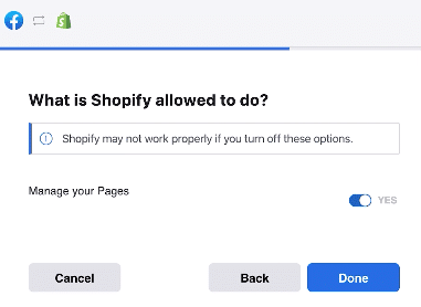 how to facebook ads shopify