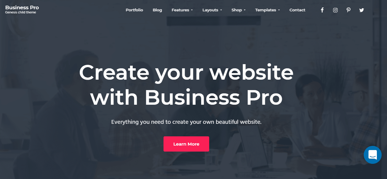 Business Pro Small Business WordPress Theme