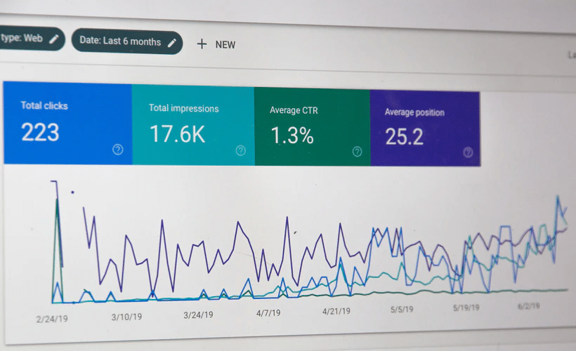 Traffic growth following an SEO service strategy as shown on Google Search Console